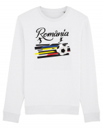 Suporter fotbal Romania v3 Bluză mânecă lungă Unisex Rise