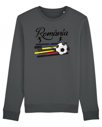 Suporter fotbal Romania v3 Anthracite