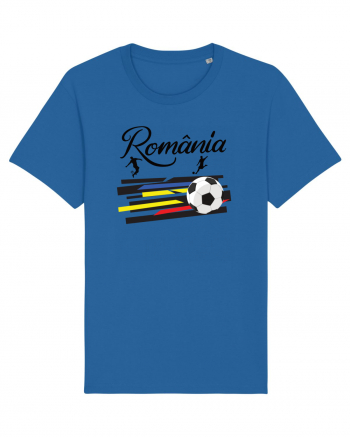 Suporter fotbal Romania v3 Royal Blue