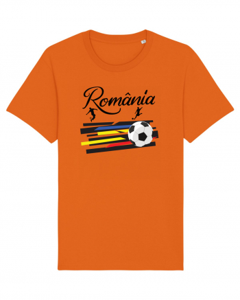 Suporter fotbal Romania v3 Bright Orange