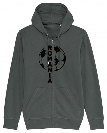 Suporter fotbal Romania v4 Anthracite