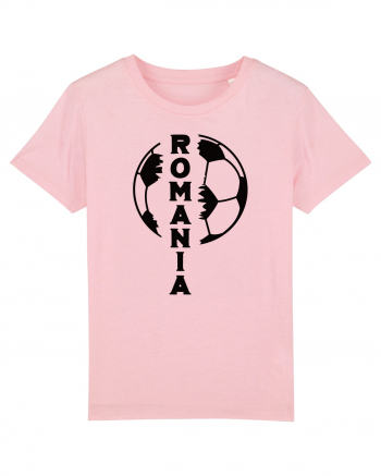 Suporter fotbal Romania v4 Cotton Pink