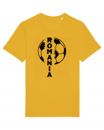 Suporter fotbal Romania v4 Tricou mânecă scurtă Unisex Rocker