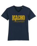 MACHO FEMINIST 2 Tricou mânecă scurtă guler V Bărbat Presenter