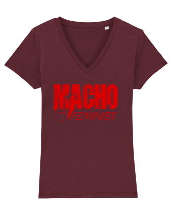 MACHO FEMINIST 3 Burgundy