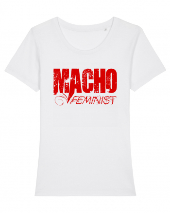 MACHO FEMINIST 3 White