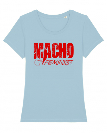 MACHO FEMINIST 3 Sky Blue