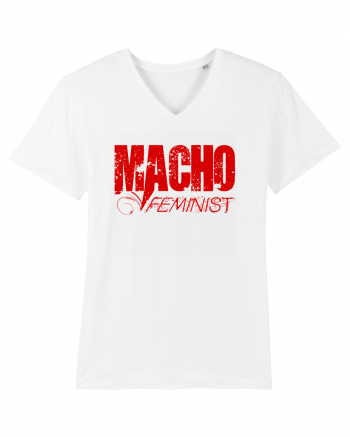 MACHO FEMINIST 3 White