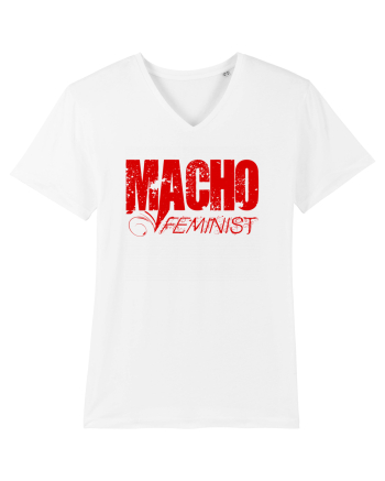 MACHO FEMINIST 3 White