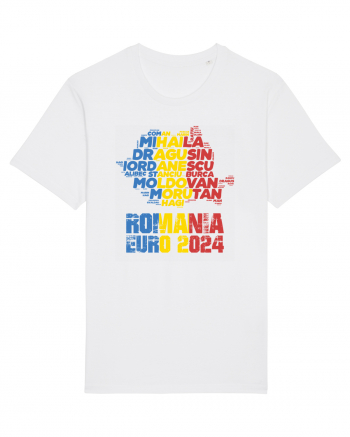 Suporter Romania - Echipa nationala Euro 2024 v1 White