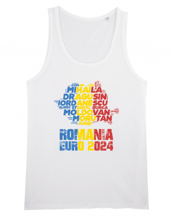 Suporter Romania - Echipa nationala Euro 2024 v1 White