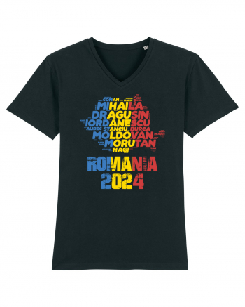 Suporter Romania - Echipa nationala Euro 2024 v2 Black