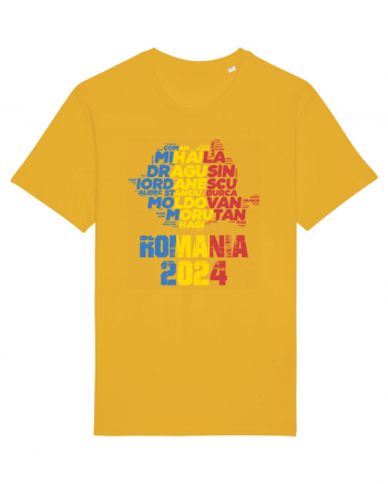 Suporter Romania - Echipa nationala Euro 2024 v2 Spectra Yellow