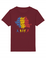 Suporter Romania - Echipa nationala Euro 2024 v4 Tricou mânecă scurtă  Copii Mini Creator
