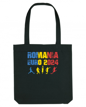 Suporter Romania - Echipa nationala Euro 2024 v5 Black