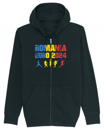 Suporter Romania - Echipa nationala Euro 2024 v5 Black