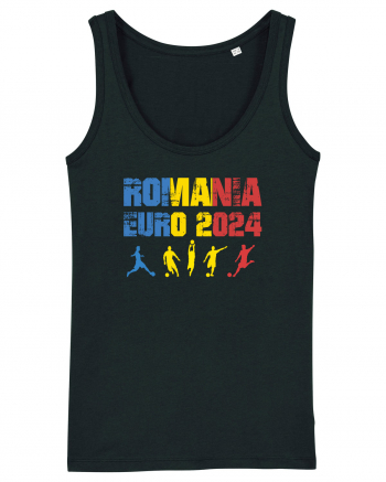 Suporter Romania - Echipa nationala Euro 2024 v5 Black