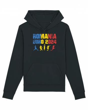 Suporter Romania - Echipa nationala Euro 2024 v5 Black