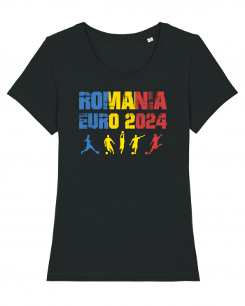 Suporter Romania - Echipa nationala Euro 2024 v5 Black