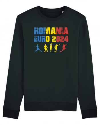 Suporter Romania - Echipa nationala Euro 2024 v5 Black