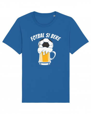 pentru suporteri - Fotbal si bere Royal Blue