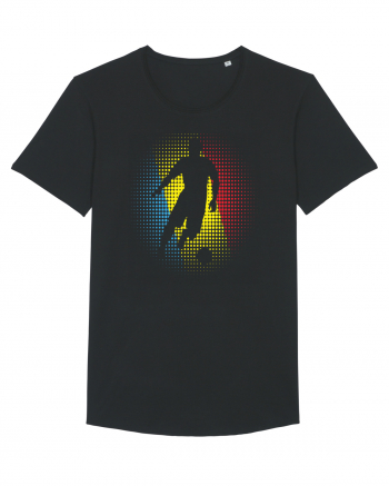 pentru suporteri - Jucator de fotbal Romania v6 Black