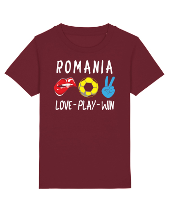 pentru suporteri - Love - play - win Burgundy