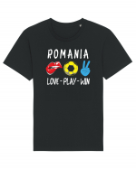 pentru suporteri - Love - play - win Tricou mânecă scurtă Unisex Rocker