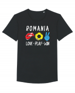 pentru suporteri - Love - play - win Tricou mânecă scurtă guler larg Bărbat Skater