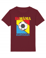 pentru suporteri - Romania Euro 2024 tricolor Tricou mânecă scurtă  Copii Mini Creator