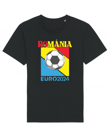 pentru suporteri - Romania Euro 2024 tricolor Tricou mânecă scurtă Unisex Rocker