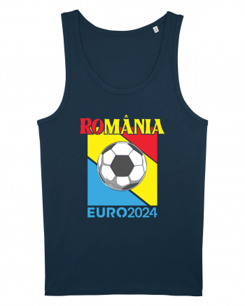 pentru suporteri - Romania Euro 2024 tricolor Navy