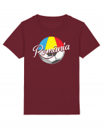 Suporter fotbal Romania v5 Tricou mânecă scurtă  Copii Mini Creator