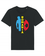 Suporter fotbal Romania v6 Tricou mânecă scurtă Unisex Rocker