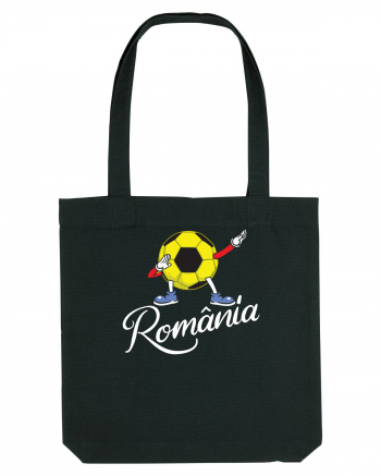 Suporter Romania - Mascota de fotbal - Dabbing football Sacoșă textilă