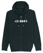 GO AWAY  Hanorac cu fermoar Unisex Connector