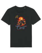 I STILL PLAY WITH CARS - Inca ma joc cu masinile Tricou mânecă scurtă Unisex Rocker