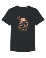 I STILL PLAY WITH CARS - Inca ma joc cu masinile 4 Tricou mânecă scurtă guler larg Bărbat Skater
