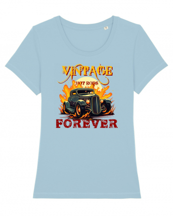 VINTAGE HOT RODS FOREVER Sky Blue