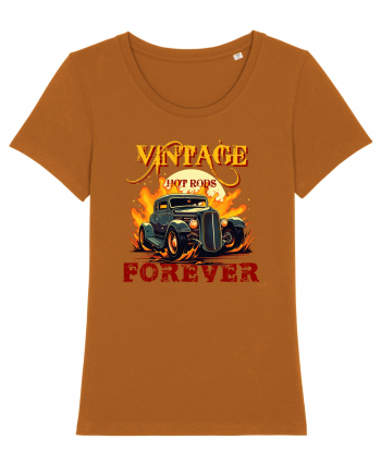 VINTAGE HOT RODS FOREVER Roasted Orange