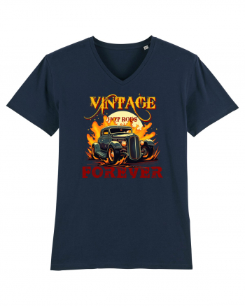 VINTAGE HOT RODS FOREVER French Navy