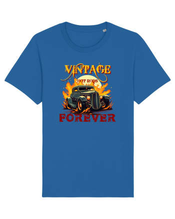 VINTAGE HOT RODS FOREVER Royal Blue
