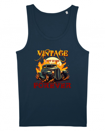 VINTAGE HOT RODS FOREVER Navy