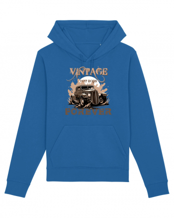 VINTAGE HOT RODS FOREVER 2 Royal Blue