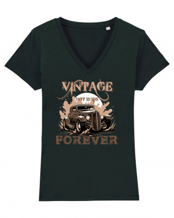 VINTAGE HOT RODS FOREVER 2 Black