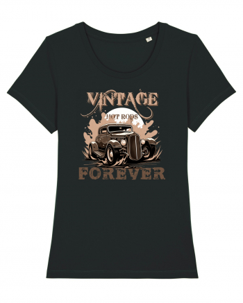 VINTAGE HOT RODS FOREVER 2 Black