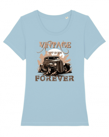 VINTAGE HOT RODS FOREVER 2 Sky Blue