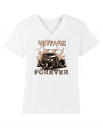 VINTAGE HOT RODS FOREVER 2 Tricou mânecă scurtă guler V Bărbat Presenter