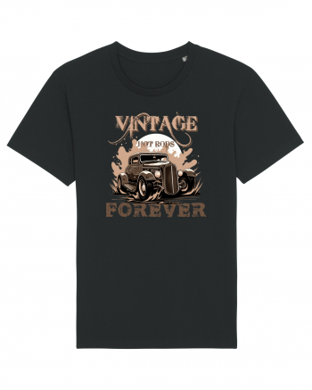 VINTAGE HOT RODS FOREVER 2 Black