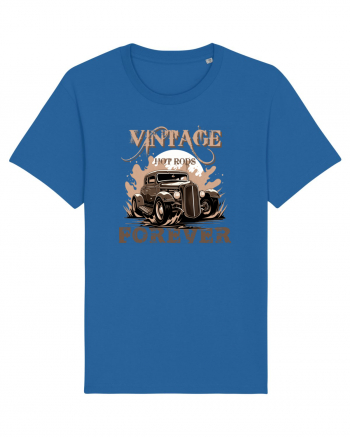 VINTAGE HOT RODS FOREVER 2 Royal Blue